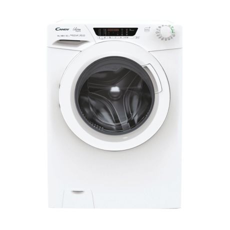 Masina de spalat rufe Candy HES14104TWM6/1-S, 10 kg, clasa A, motor Inverter, 1400 rpm, Steam, conectivitate WiFi/ hOn app, Quick & Clean tehnology, Alba